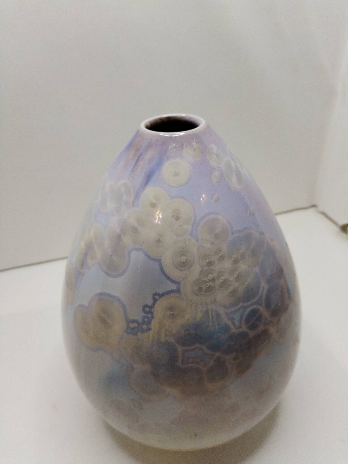 Mattjieu Lievois crystallised ceramic vase