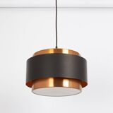 Jo Hammerborg copper Pendant Light - Juno -, for Fog & Morup, 1960s