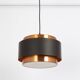 Jo Hammerborg copper Pendant Light - Juno -, for Fog & Morup, 1960s