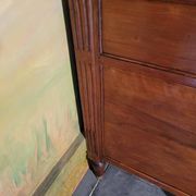 Small Louis XVI period chest of drawers in cherry wood