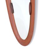 Wooden mirror, Italy - 1960s