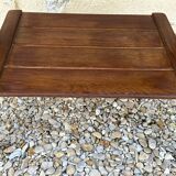 Vintage oak bedside table, 50s and 60s design
