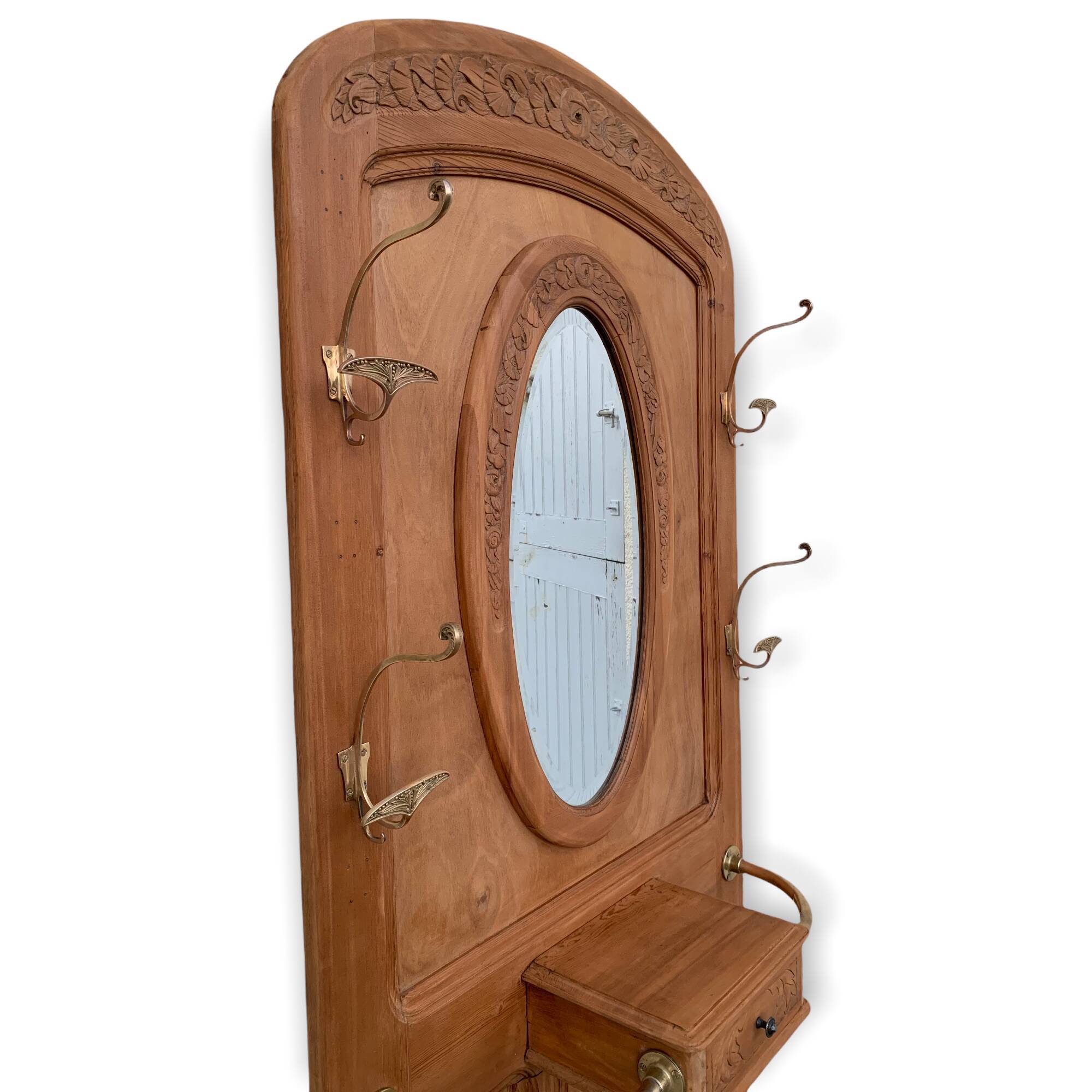 Vestiaire Art déco Noyer 1920