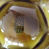10 oyster plates in Gien slip
