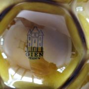 10 earthenware oyster plates from Gien