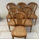 Série de 6 chaises louis philippe montgolfière