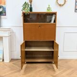 Secrétaire en chêne vintage