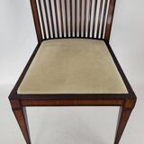 English chair with barrettes Feet "sword"