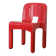 Red "Universale" chair by Joe Colombo / Kartell
