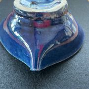 Heart ashtray Annecy pottery Saint-Jorioz