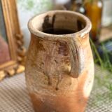 Antique 2 litre stoneware pitcher.