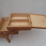 Nice-sized worker, in light varnished wood