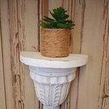 Wooden wall console