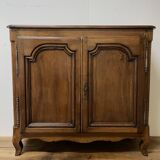 Small narrow walnut sideboard from the 19th century