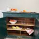 Antique Parisian sideboard in patinated wood / arct trade furniture