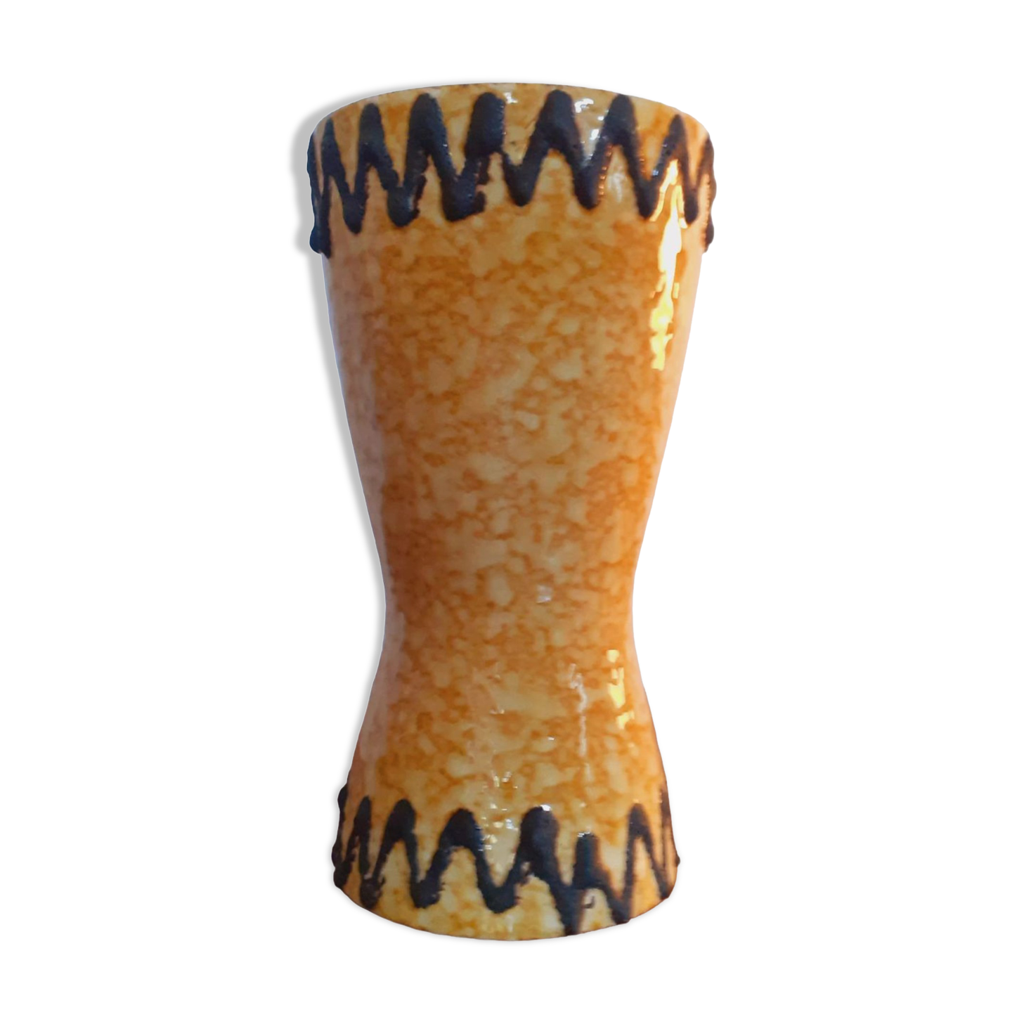 Diabolo vase year 50 ceramic