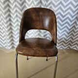 Chaise en cuir