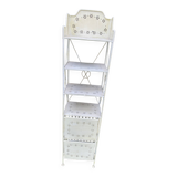 wrought iron shelf