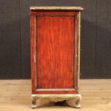 Spanish lacquered and silvered dresser