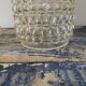 Pair of vintage electrified glass wall lamps