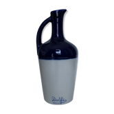 Pitcher in glazed stoneware signed Dolfi