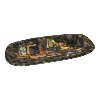 Vide poche tripode en céramique émaillé