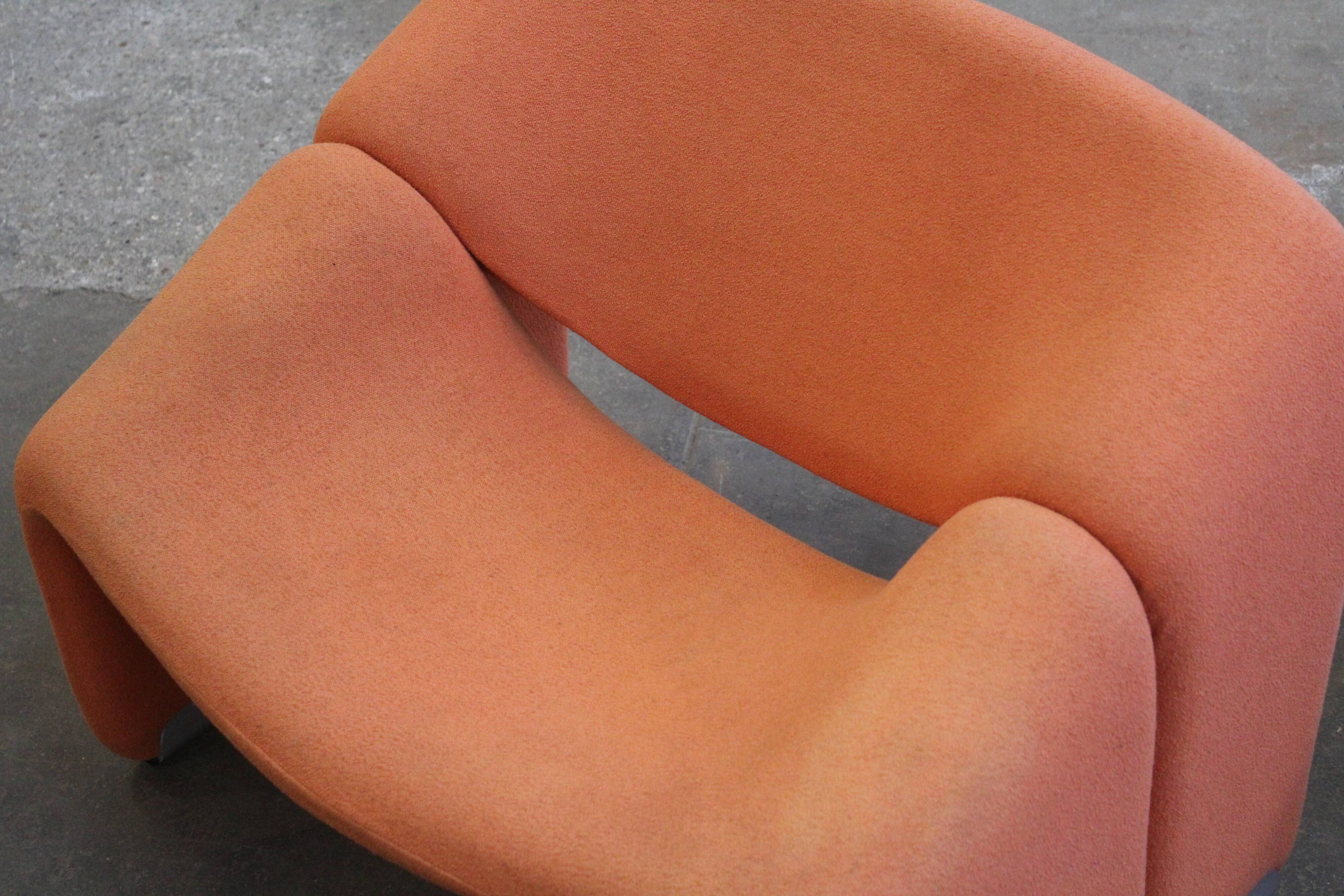 Pair of armchairs Groovy of Pierre Paulin