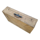 Wooden suitcase