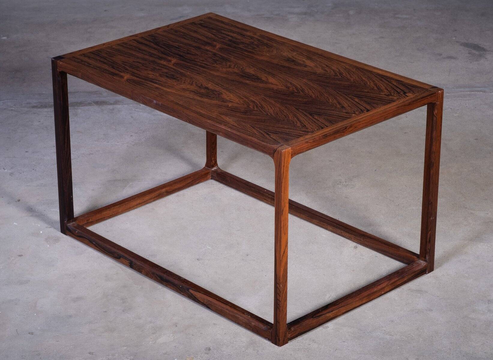 Vintage Coffee Table in Rosewood by Aksel Kjersgaard, 1960s