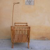 Vintage cradle rattan