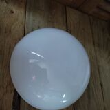 Ceiling lamp wall lamp opaline globe metal dp 012329 old