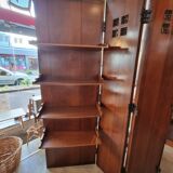 Solid cherry library screen