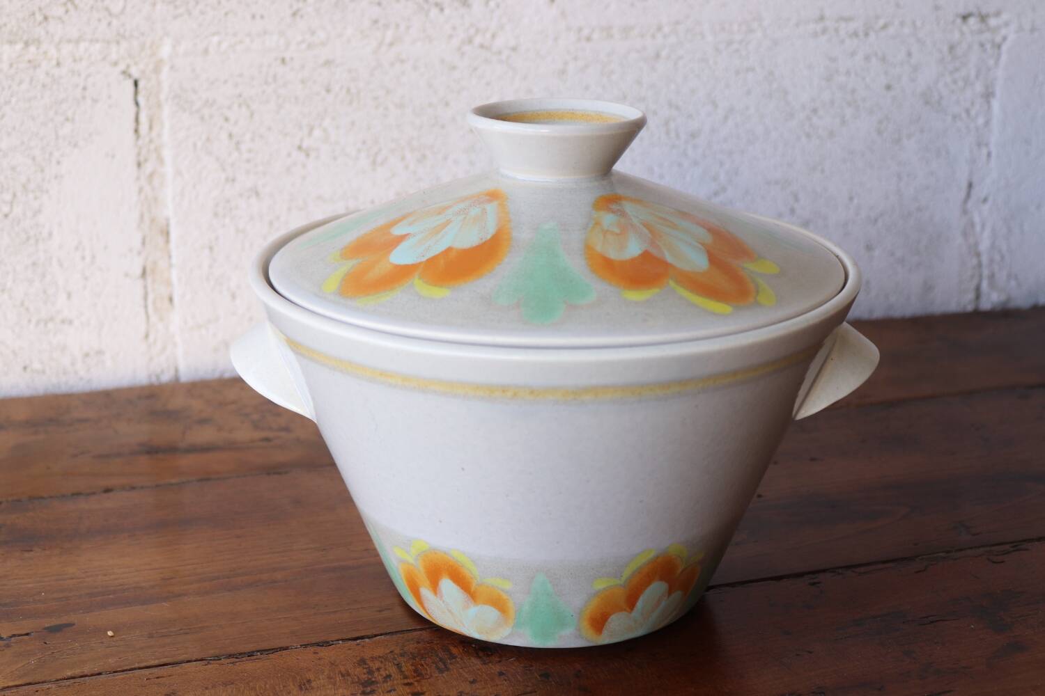 Georgia Soup Tureen from Pornic Earthenware Factory