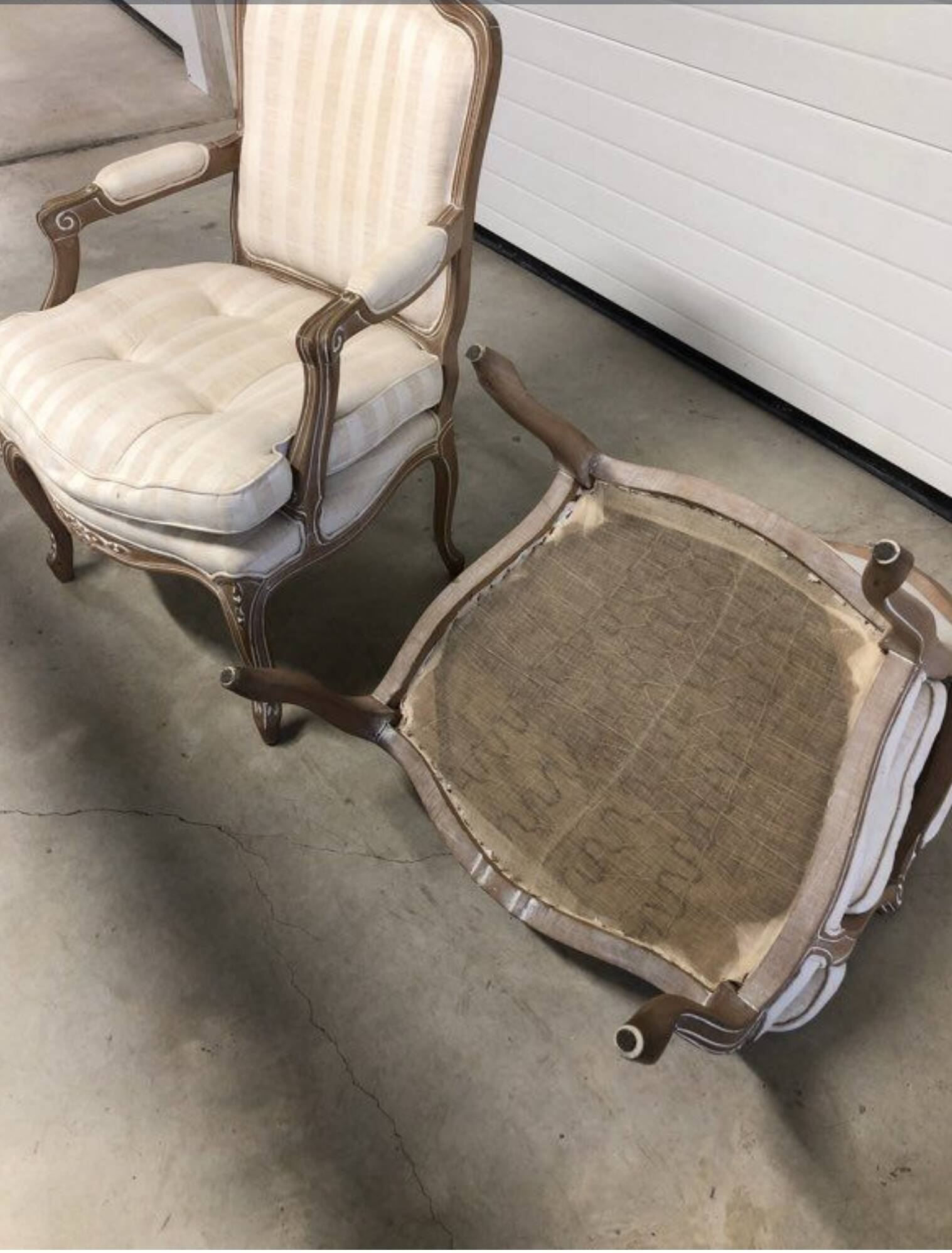 Louis XVI style armchair