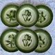 Longwy dessert plates