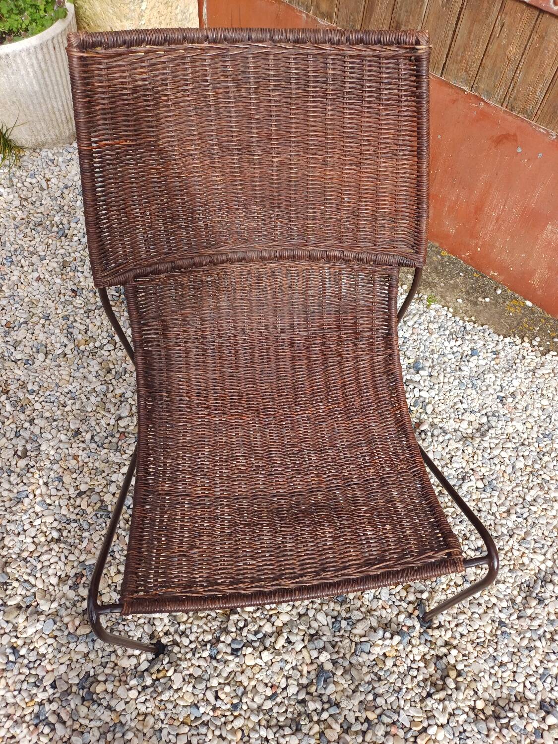 Frederick Weinberg Wicker Armchairs