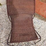 Fauteuils en osier Frederick Weinberg