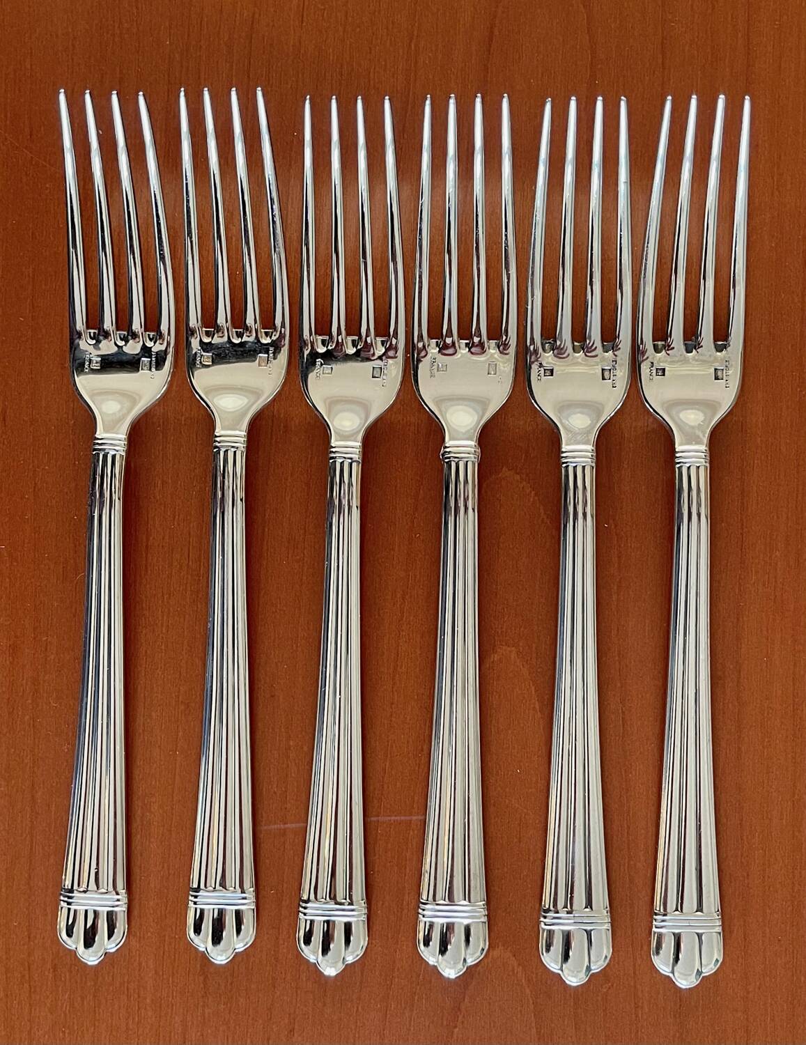 6 new aria christofle forks