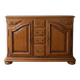 Traditional low buffet set: natural wood serving furniture