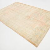 6x9 Tan Beige Classic Vintage Rug, 181x276