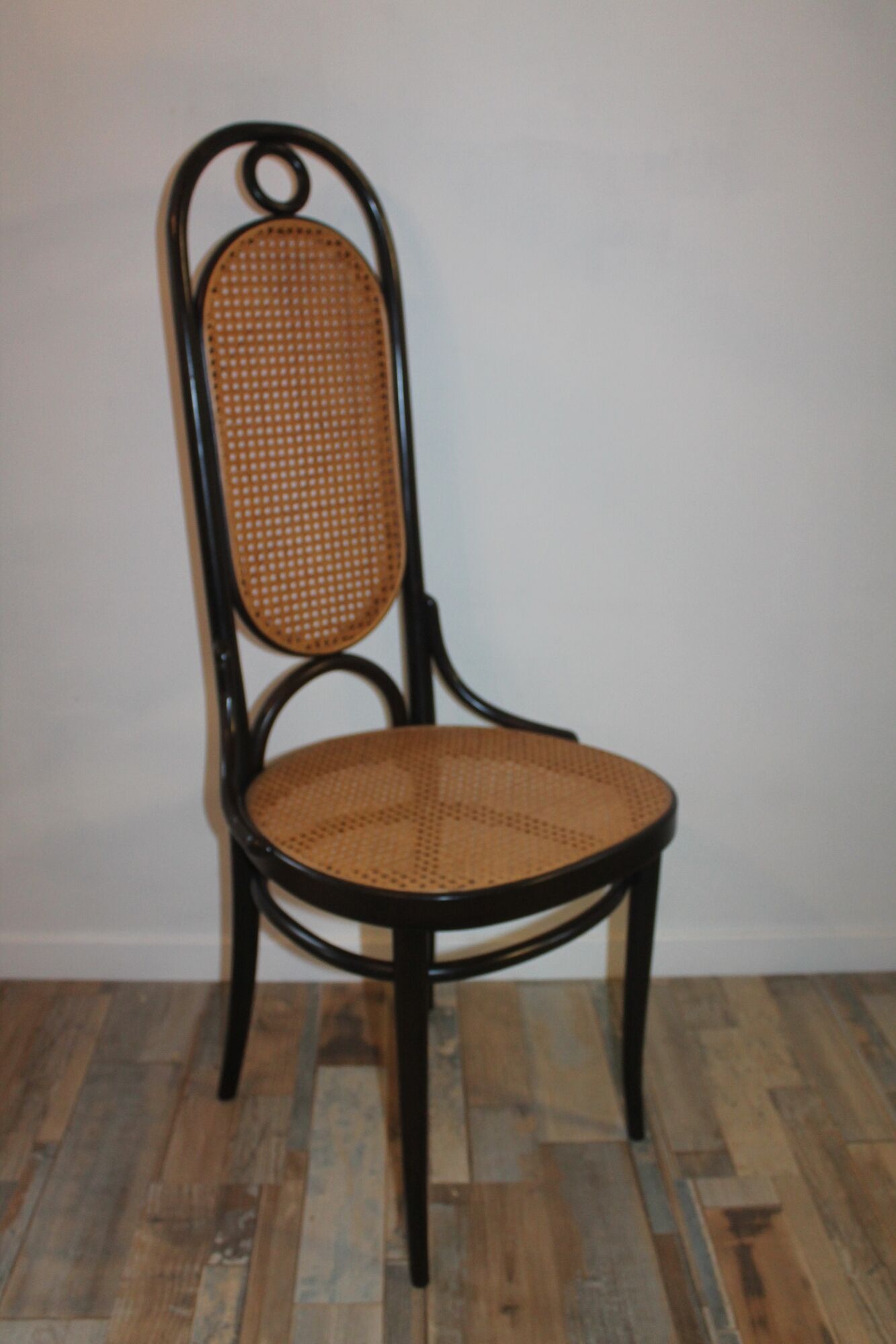 Lot of 4 thonet chairs no. 17 of the 70s
