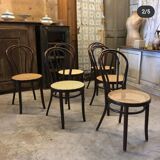 6 Thonet bistro chairs