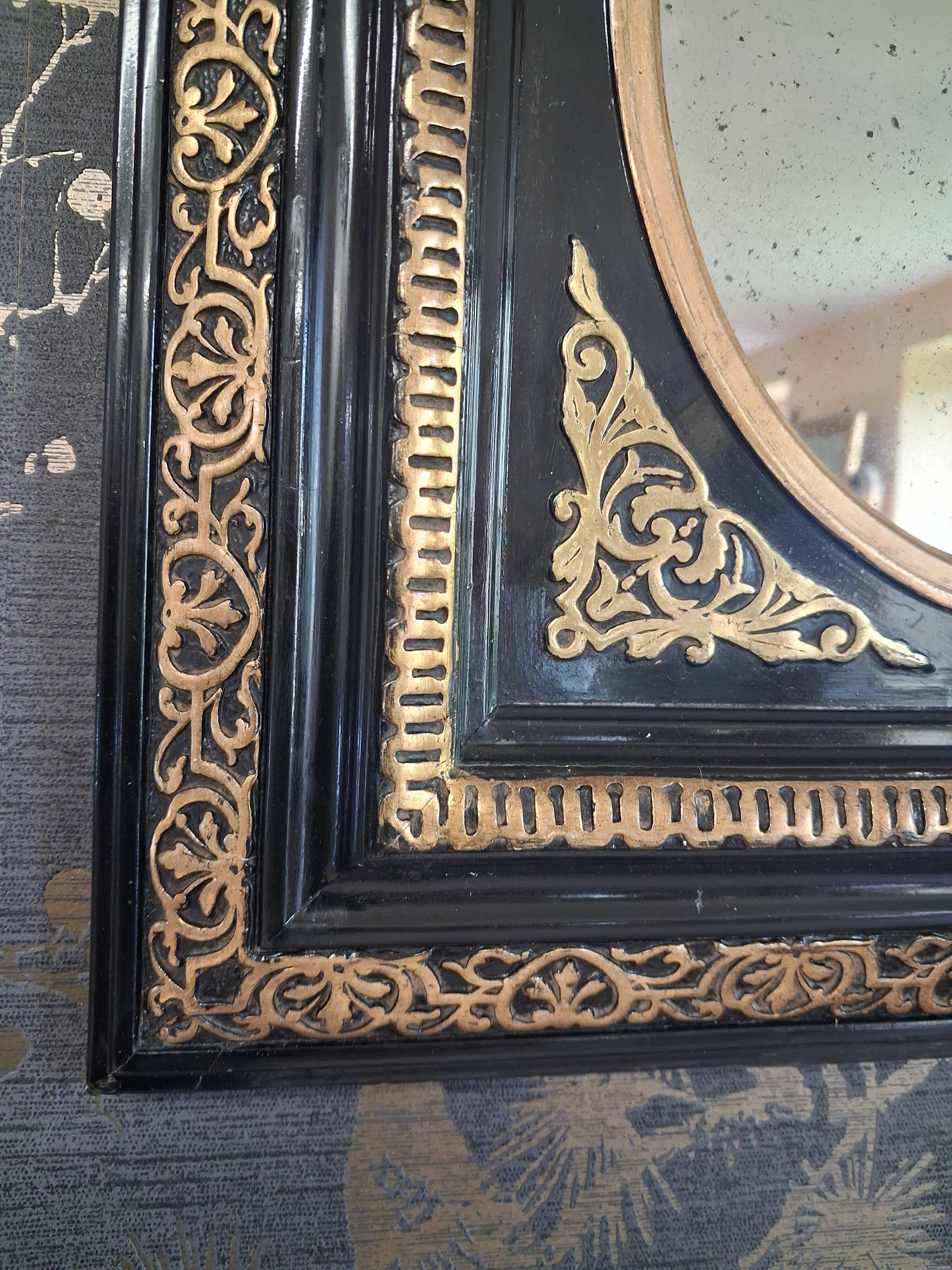 Mirror from the Napoléon III era 45 x 39