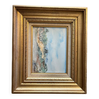 Landscape painting by Emma Bartoli