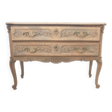 Commode dite " sauteuse " en bois massif