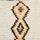Beige & Brown Classic Turkish Runner Rug, 100x332Cm