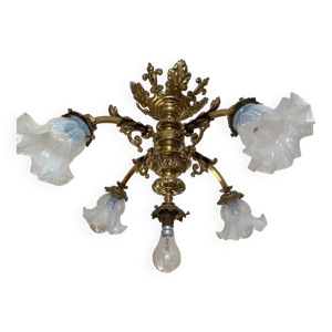 lustre laiton style napoleon