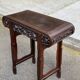 19th-century carved solid wood Chinese console.