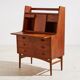 Restored teak bureau desk