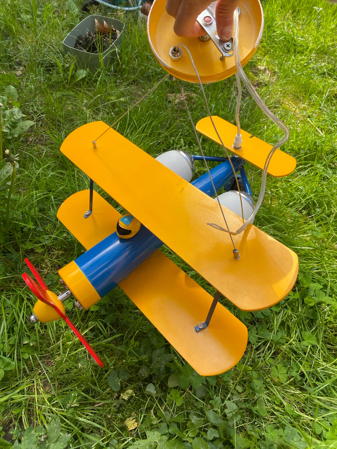 Vintage aviator children's luster